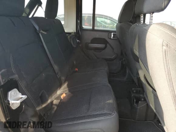 2021 Jeep Wrangler Unlimited Willys Sport with VIN 1C4HJXDG3MW590763, listed as a Copart auction lot 67635435 with 42,844 mi miles and Salvage title. Bid and sale history available at DreamBid. Image 11.