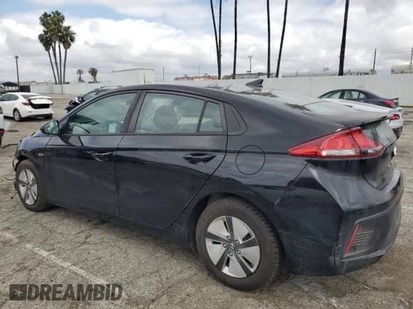 2019 Hyundai Ioniq Blue z VIN KMHC65LCXKU170646, wystawiony jako Copart lot #50733064 z przebiegiem 109 466 mil mil oraz . Historia ofert i sprzedaży dostępna na DreamBid. Obrazek 2.