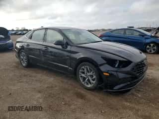 2023 Hyundai Sonata SEL с VIN KMHL64JA5PA253227, выставлен на аукционе Copart как лот 82092935 с пробегом 78 787 миль миль и Списание • Salvage title. История ставок и продаж доступна на DreamBid. Изображение 4.