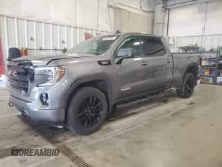 2020 GMC Sierra 1500 Elevation with VIN 1GTU9CET0LZ197487, listed as a Copart auction lot 54049205 with 65,704 mi miles and Non repairable. Bid and sale history available at DreamBid. Image 1.