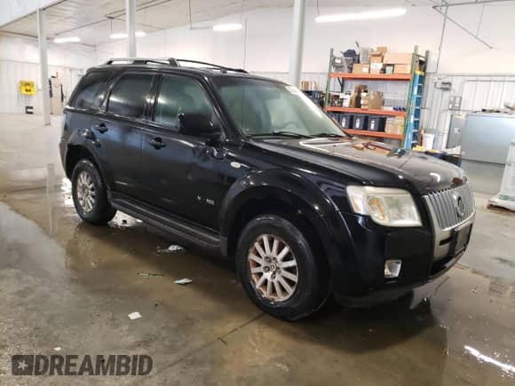 2008 Mercury Mariner Premier with VIN 4M2CU97108KJ09427, listed as a Copart auction lot 85684415 with 138,905 mi miles and Clean title. Bid and sale history available at DreamBid. Image 4.