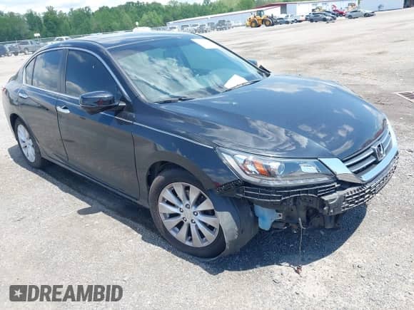 2014 Honda Accord EX z VIN 1HGCR2F77EA308708, wystawiony jako IAAI lot #42198026 z przebiegiem 64 021 mil mil oraz . Historia ofert i sprzedaży dostępna na DreamBid. Obrazek 1.