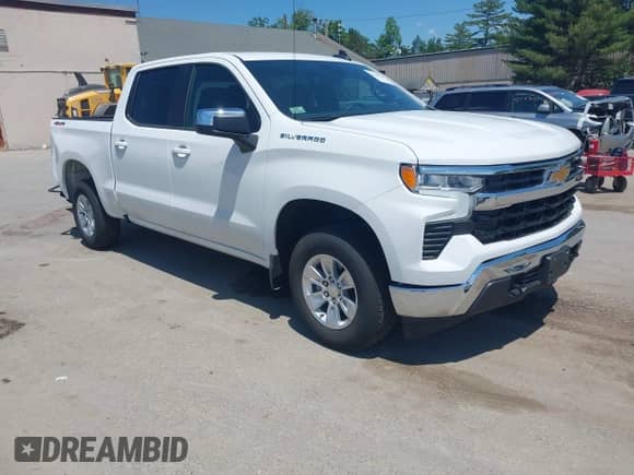 2024 Chevrolet Silverado 1500 LT z VIN 1GCPDDEK9RZ156065, wystawiony jako IAAI lot #42589120 z przebiegiem 11 299 mil mil oraz . Historia ofert i sprzedaży dostępna na DreamBid. Obrazek 1.