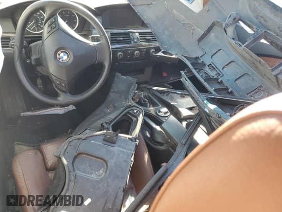 2004 BMW 5 Series 530i with VIN WBANA73554B047809, listed as a Copart auction lot 80371415 with Not provided miles and Salvage title. Bid and sale history available at DreamBid. Image 8.