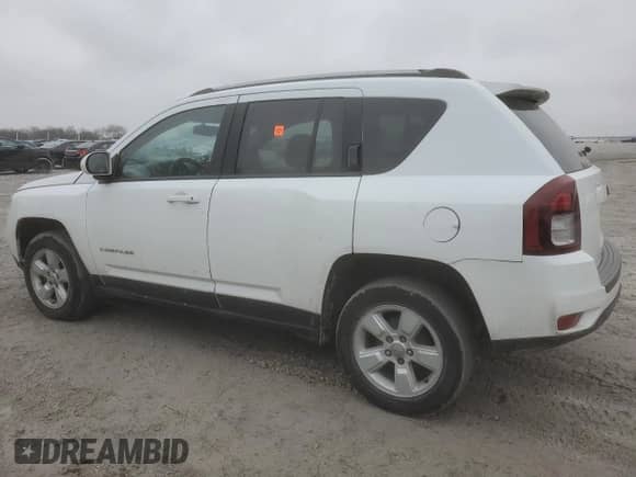 2017 Jeep Compass Latitude with VIN 1C4NJCEA7HD146440, listed as a Copart auction lot 44908945 with 146,976 mi miles and Clean title. Bid and sale history available at DreamBid. Image 2.