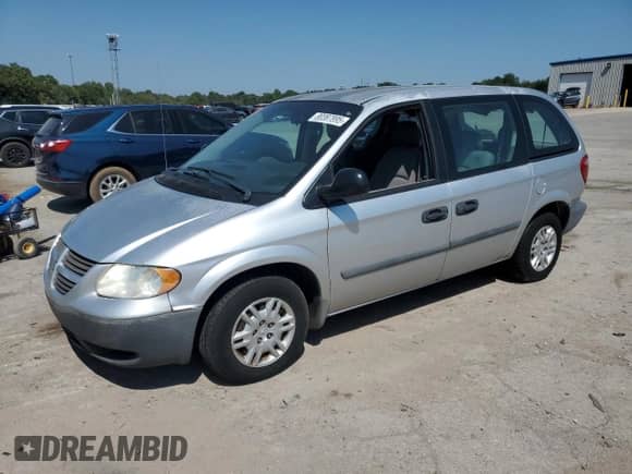 2007 Dodge Caravan SE z VIN 1D4GP25R97B101696, wystawiony jako Copart lot #80387895 z przebiegiem 149 731 mil mil oraz Czysty tytuł • Clean title. Historia ofert i sprzedaży dostępna na DreamBid. Obrazek 1.