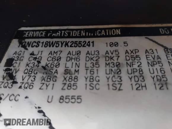 2000 Chevrolet Blazer LS с VIN 1GNCS18W5YK255241, выставлен на аукционе IAAI как лот 41356201 с пробегом 232 844 миль миль и . История ставок и продаж доступна на DreamBid. Изображение 9.