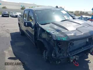 2023 Chevrolet Silverado 1500 LT Trail Boss z VIN 3GCUDFED4PG344246, wystawiony jako IAAI lot #41953422 z przebiegiem 29 089 mil mil oraz . Historia ofert i sprzedaży dostępna na DreamBid. Obrazek 1.