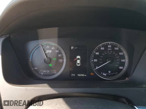 2017 Hyundai Sonata Limited with VIN KMHE54L2XHA072692, listed as a Copart auction lot 64465605 with 152,764 mi miles and Salvage title. Bid and sale history available at DreamBid. Image 9.