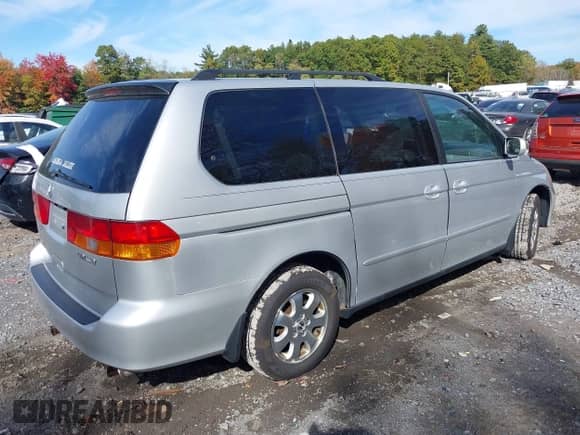2004 Honda Odyssey EX с VIN 5FNRL18634B064764, выставлен на аукционе IAAI как лот 43455127 с пробегом 177 921 миль миль и . История ставок и продаж доступна на DreamBid. Изображение 4.