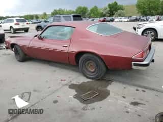 1974 Chevrolet Camaro с VIN 1Q87H4N107244, выставлен на аукционе Copart как лот 59437545 с пробегом 70 635 миль миль и Чистый • Clean title. История ставок и продаж доступна на DreamBid. Изображение 2.
