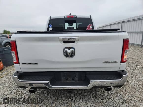 2019 Ram 1500 Big Horn with VIN 1C6SRFFT1KN663304, listed as a Copart auction lot 72096715 with 138,974 mi miles and Salvage title. Bid and sale history available at DreamBid. Image 6.