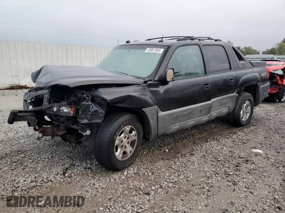 2005 Chevrolet Avalanche LS with VIN 3GNEK12Z15G237365, listed as a Copart auction lot 72067355 with Not provided miles and Salvage title. Bid and sale history available at DreamBid. Image 1.