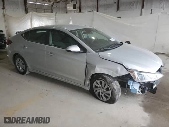2020 Hyundai Elantra SE with VIN 5NPD74LF5LH504295, listed as a Copart auction lot 71039395 with 98,290 mi miles and Salvage title. Bid and sale history available at DreamBid. Image 4.