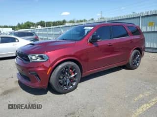 2023 Dodge Durango R/T Plus z VIN 1C4SDJCT0PC588340, wystawiony jako Copart lot #80812155 z przebiegiem 12 236 mil mil oraz Szkoda całkowita • Salvage title. Historia ofert i sprzedaży dostępna na DreamBid. Obrazek 1.