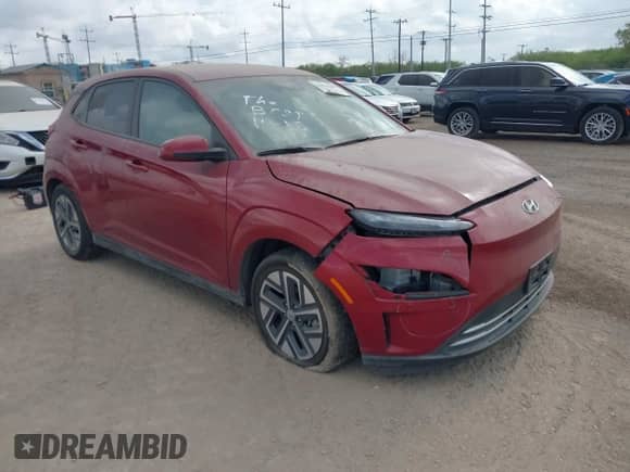 2023 Hyundai Kona SE z VIN KM8K23AG9PU193585, wystawiony jako IAAI lot #43518385 z przebiegiem 70 405 mil mil oraz . Historia ofert i sprzedaży dostępna na DreamBid. Obrazek 1.