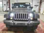 2018 Jeep Wrangler Sahara with VIN 1C4AJWBG3JL909722, listed as a Copart auction lot 50486925 with 45,104 mi miles and Salvage title. Bid and sale history available at DreamBid. Image 5.