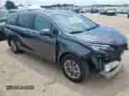 2025 Toyota Sienna XLE with VIN 5TDJSKFC8SS179299, listed as a Copart auction lot 69054005 with 3,710 mi miles and Salvage title. Bid and sale history available at DreamBid. Image 4.