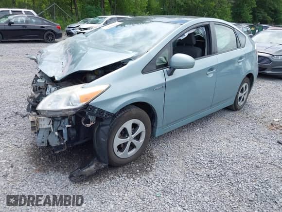 2013 Toyota Prius One with VIN JTDKN3DU2D1623693, listed as a IAAI auction lot 42680303 with 146,175 mi miles and . Bid and sale history available at DreamBid. Image 2.