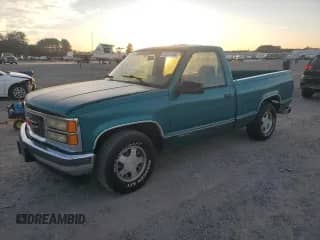 1996 GMC Sierra 1500 с VIN 1GTEC14W5TZ533415, выставлен на аукционе Copart как лот 82287484 с пробегом 442 981 миль миль и Списание • Salvage title. История ставок и продаж доступна на DreamBid. Изображение 1.
