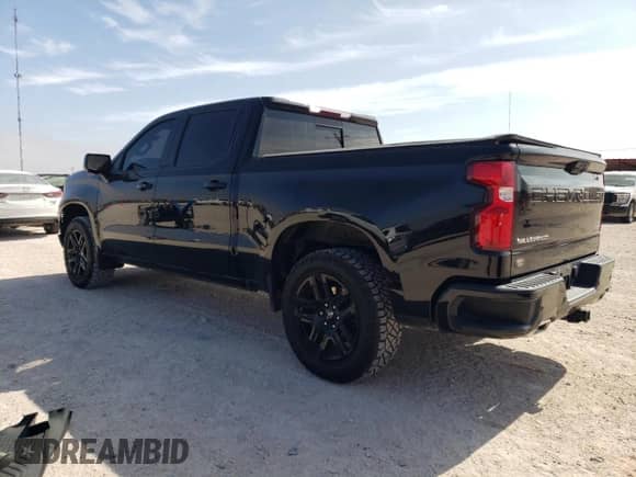 2022 Chevrolet Silverado 1500 RST z VIN 1GCUDEET9NZ502028, wystawiony jako Copart lot #44854605 z przebiegiem 50 146 mil mil oraz Szkoda całkowita • Salvage title. Historia ofert i sprzedaży dostępna na DreamBid. Obrazek 2.