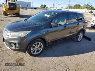 2017 Ford Escape SE with VIN 1FMCU9GD6HUC98357, listed as a Copart auction lot 84055725 with 183,510 mi miles and Clean title. Bid and sale history available at DreamBid. Image 1.