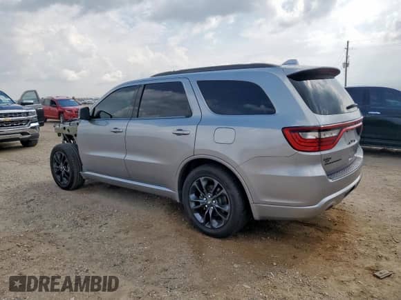 2021 Dodge Durango GT with VIN 1C4RDHDG9MC803802, listed as a Copart auction lot 66306775 with 65,554 mi miles and Salvage title. Bid and sale history available at DreamBid. Image 2.