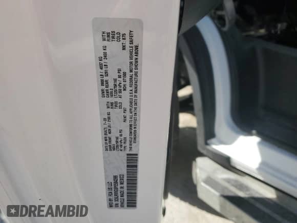 2023 Ram ProMaster Cargo with VIN 3C6LRVVG6PE584399, listed as a Copart auction lot 46678675 with Not provided miles and Clean title. Bid and sale history available at DreamBid. Image 13.