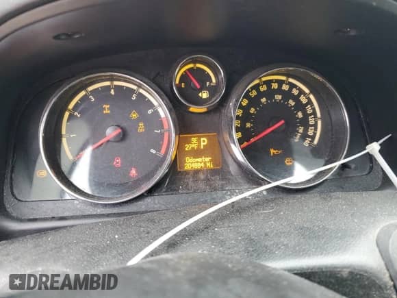 2009 Saturn VUE XR with VIN 3GSDL53769S533477, listed as a Copart auction lot 44723215 with 204,884 mi miles and Salvage title. Bid and sale history available at DreamBid. Image 9.