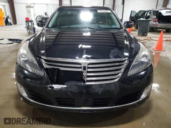 2014 Hyundai Equus Signature z VIN KMHGH4JH4EU084175, wystawiony jako Copart lot #56193605 z przebiegiem 96 114 mil mil oraz Szkoda całkowita • Salvage title. Historia ofert i sprzedaży dostępna na DreamBid. Obrazek 5.