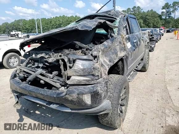 2017 Chevrolet Silverado 1500 LTZ with VIN 3GCUKSEC0HG110015, listed as a Copart auction lot 80204005 with Not provided miles and Salvage title. Bid and sale history available at DreamBid. Image 13.