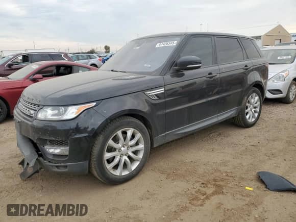 2017 Land Rover Range Rover Sport HSE with VIN SALWR2FV4HA685679, listed as a Copart auction lot 67426345 with 126,923 mi miles and Salvage title. Bid and sale history available at DreamBid. Image 1.