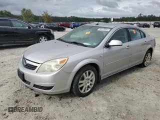 2007 Saturn Aura XE with VIN 1G8ZS57N77F133727, listed as a Copart auction lot 85129905 with 136,882 mi miles and Salvage title. Bid and sale history available at DreamBid. Image 1.
