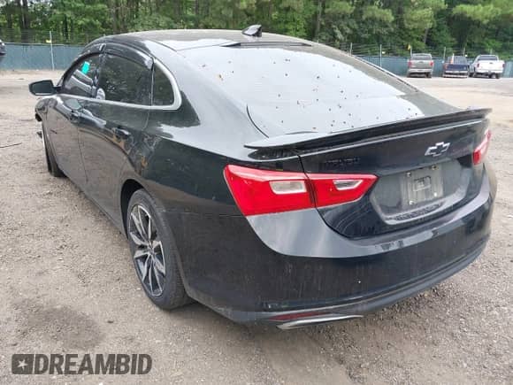 2020 Chevrolet Malibu RS with VIN 1G1ZG5ST0LF150868, listed as a IAAI auction lot 42955778 with 85,435 mi miles and . Bid and sale history available at DreamBid. Image 3.