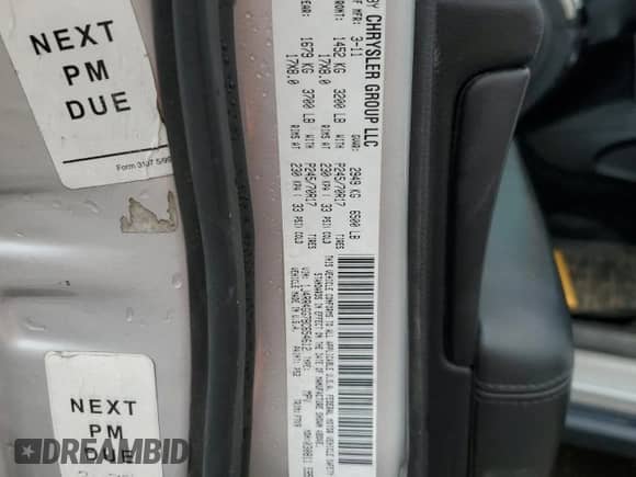 2011 Jeep Grand Cherokee Laredo с VIN 1J4RR4GG7BC654612, выставлен на аукционе Copart как лот 66894175 с пробегом 101 876 миль миль и Списание • Salvage title. История ставок и продаж доступна на DreamBid. Изображение 13.