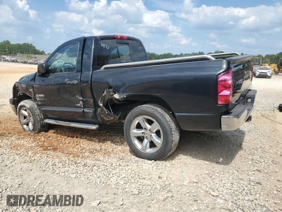 2008 Dodge 1500 ST z VIN 1D7HU16278J194897, wystawiony jako Copart lot #63433215 z przebiegiem 93 758 mil mil oraz Szkoda całkowita • Salvage title. Historia ofert i sprzedaży dostępna na DreamBid. Obrazek 2.