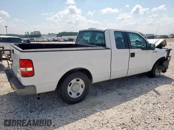 2006 Ford F-150 STX with VIN 1FTRX12WX6NB02203, listed as a Copart auction lot 80689035 with 160,700 mi miles and Salvage title. Bid and sale history available at DreamBid. Image 3.