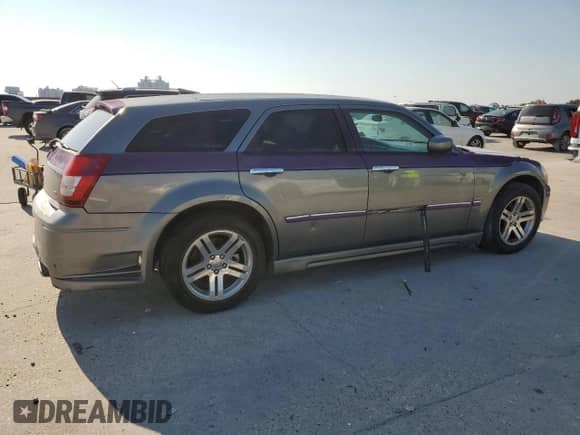 2005 Dodge Magnum R/T with VIN 2D4GZ58255H579306, listed as a Copart auction lot 74365564 with 130,426 mi miles and Salvage title. Bid and sale history available at DreamBid. Image 3.