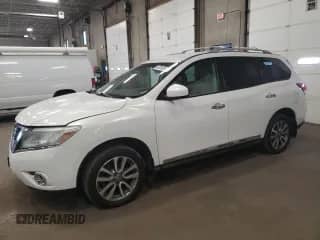 2013 Nissan Pathfinder SL with VIN 5N1AR2MM1DC664715, listed as a Copart auction lot 86288285 with 155,998 mi miles and Clean title. Bid and sale history available at DreamBid. Image 1.