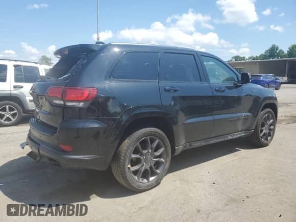 2021 Jeep Grand Cherokee High Altitude z VIN 1C4RJFCG5MC587039, wystawiony jako Copart lot #62762565 z przebiegiem 65 398 mil mil oraz Szkoda całkowita • Salvage title. Historia ofert i sprzedaży dostępna na DreamBid. Obrazek 3.