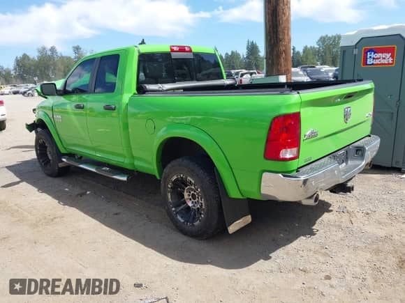 2016 Ram 1500 Big Horn with VIN 1C6RR7GT5GS388533, listed as a IAAI auction lot 42474239 with 112,092 mi miles and . Bid and sale history available at DreamBid. Image 3.