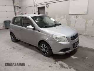 2009 Chevrolet Aveo 1LT with VIN KL1TD66E59B658607, listed as a IAAI auction lot 43496794 with 78,516 mi miles and . Bid and sale history available at DreamBid. Image 1.