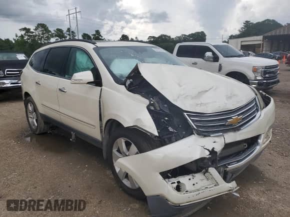 2014 Chevrolet Traverse LTZ с VIN 1GNKRJKD2EJ150592, выставлен на аукционе Copart как лот 64416245 с пробегом Не указан миль и Списание • Salvage title. История ставок и продаж доступна на DreamBid. Изображение 4.