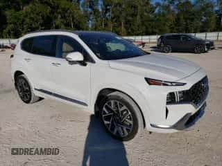 2022 Hyundai Santa Fe Calligraphy with VIN 5NMS54AL2NH422370, listed as a Copart auction lot 71980322 with 11,053 mi miles and . Bid and sale history available at DreamBid. Image 4.