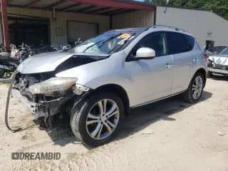 2011 Nissan Murano LE with VIN JN8AZ1MW6BW159091, listed as a Copart auction lot 66152495 with Not provided miles and Salvage title. Bid and sale history available at DreamBid. Image 1.