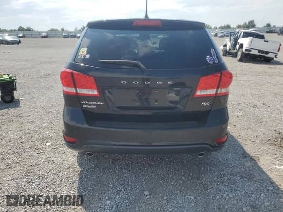 2014 Dodge Journey R/T z VIN 3C4PDCEG7ET227013, wystawiony jako Copart lot #69098975 z przebiegiem 122 122 mil mil oraz Szkoda całkowita • Salvage title. Historia ofert i sprzedaży dostępna na DreamBid. Obrazek 6.