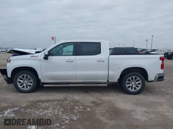 2021 Chevrolet Silverado 1500 LTZ with VIN 3GCUYGET3MG338547, listed as a IAAI auction lot 41621179 with 25,335 mi miles and . Bid and sale history available at DreamBid. Image 14.