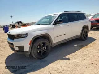 2025 Jeep Grand Cherokee Altitude X z VIN 1C4RJKAGXS8641477, wystawiony jako Copart lot #71854945 z przebiegiem 10 122 mil mil oraz Szkoda całkowita • Salvage title. Historia ofert i sprzedaży dostępna na DreamBid. Obrazek 1.