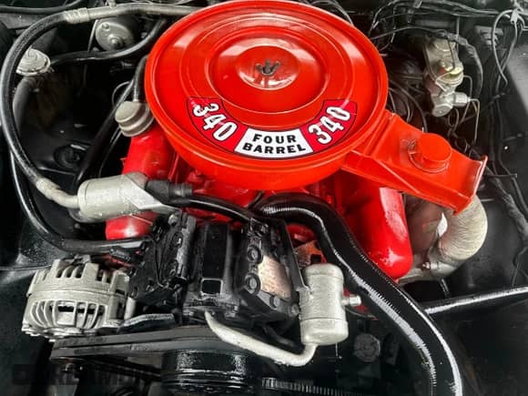 1972 Dodge Dart with VIN LH23G2R107920, listed as a Copart auction lot 60339875 with 43,202 mi miles and Clean title. Bid and sale history available at DreamBid. Image 7.