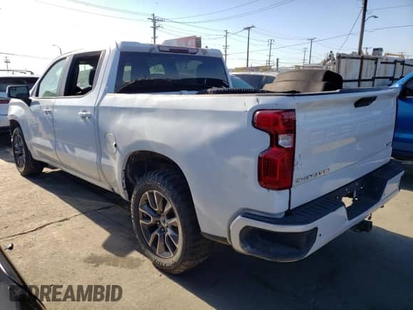 2022 Chevrolet Silverado 1500 LT с VIN 1GCPWCED7NZ125588, выставлен на аукционе Copart как лот 56434315 с пробегом Не указан миль и Списание • Salvage title. История ставок и продаж доступна на DreamBid. Изображение 2.